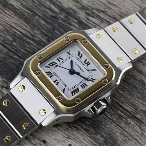 cartier 1990|Cartier Santos Galbee Medio for $4,258 for sale from a.